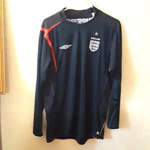 England national team football kit / soccer jersey 2005-2007